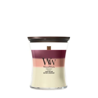 Woodwick geurkaars trilogy lush nectar medium