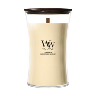 Woodwick geurkaars lush pomelo large