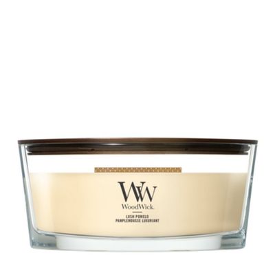 Woodwick geurkaars lush pomelo ellipse