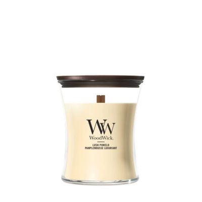 Woodwick geurkaars lush pomelo medium