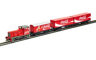 Coca cola kersttrein 1:76