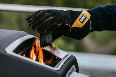 Pizzaoven Karu 16, hout of houtskool gestookt