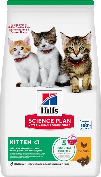 Hill's science plan kittenvoer met kip