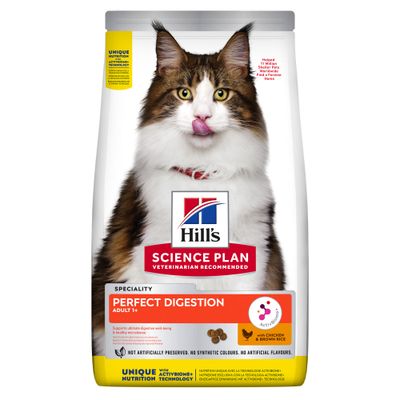 Croquettes pour des chats kattenbrokken sp feline ad digestion 7kg
