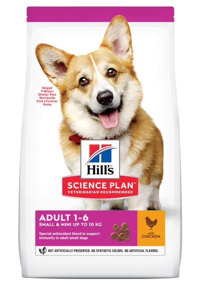 Hill's science plan adult small & mini croquettes pour petit chien au poulet 3 kg