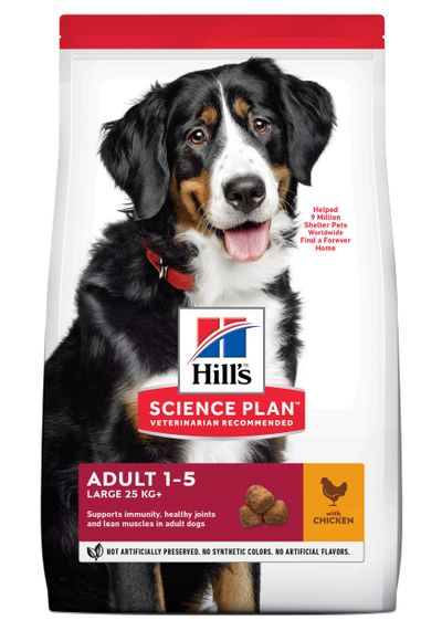 Hill's Science Plan Adult Large Breed Hondenvoer Kip 12kg