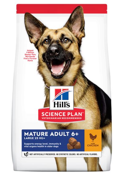 Hill's Science Plan Mature Adult grand chien âgé 12kg