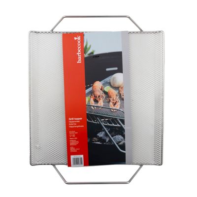 Grille pour petits aliments en inox 31x31cm