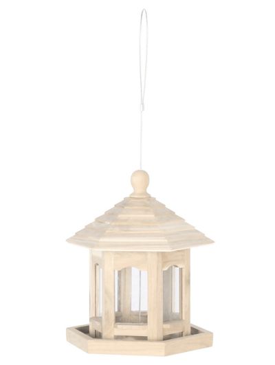 Voedersilo dennenhout rond elias