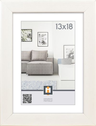 cadre photo livorno blanc 13x18 cm