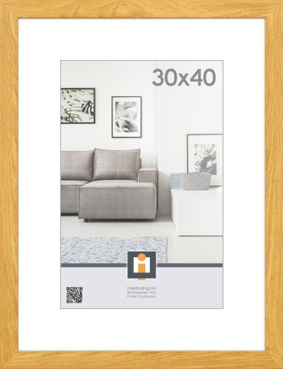 fotolijst livorno eik 30x40 cm