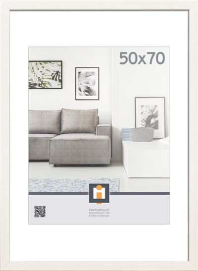 fotolijst livorno wit 50x70 cm