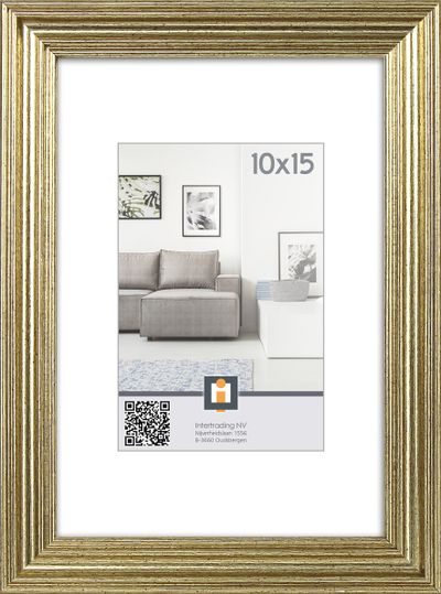 cadre photo salerno argent 10x15 cm