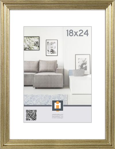 cadre photo salerno argent 18x24 cm