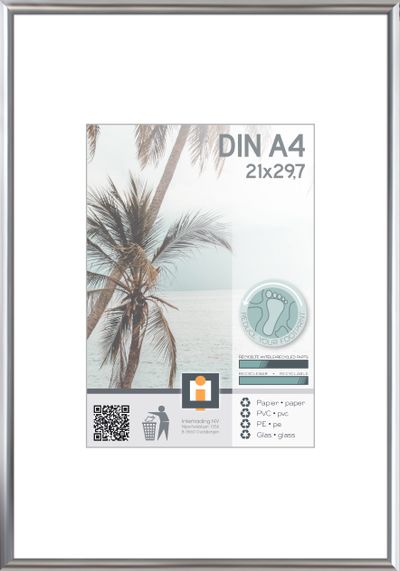 fotolijst kyoto zilver 21x30 cm