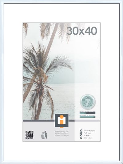 fotolijst kyoto wit 30x40 cm