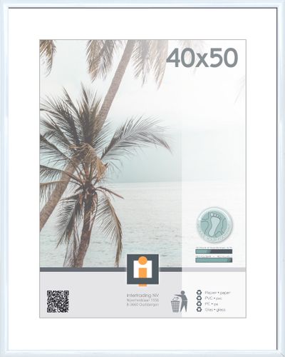 fotolijst kyoto wit 40x50 cm