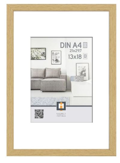 fotolijst madrid natuur 21x30 cm