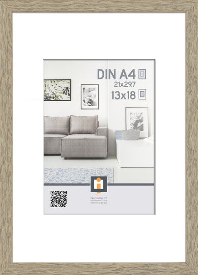 cadre photo madrid chene vintage 21x30 cm