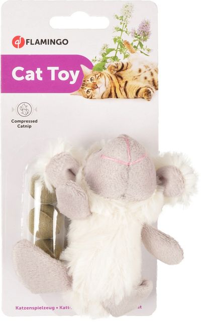 Jou chat tux mouton + herbe chat
