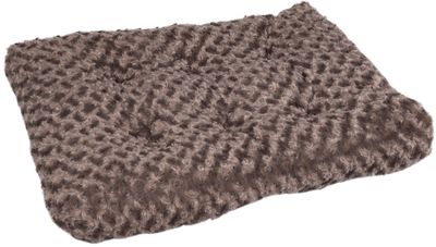 Coussin cuddly rectangulaire taupe 60x45x10cm