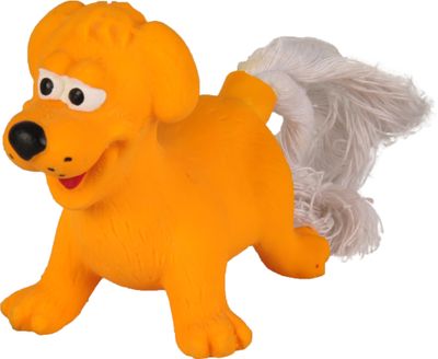 Animal en latex avec corde 8cm display