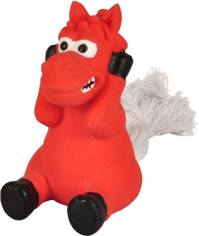 Animal en latex avec corde 8cm display