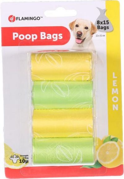 Poepzakjes lemon - 8x15st
