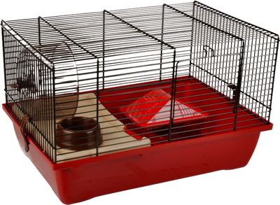 Cage pour hamster enzo 1 41,5x28,5x25,5cm