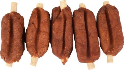 Hapki munchy sticks met kip 7,5cm 5st 100gr