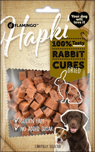 Hapki rabbit cubes 85gr