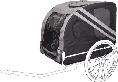 Housse pour remorque pour vélo juliette & remco