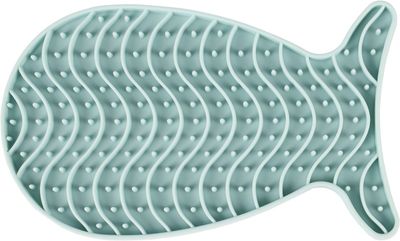 Tapis à lécher marta silicone poisson