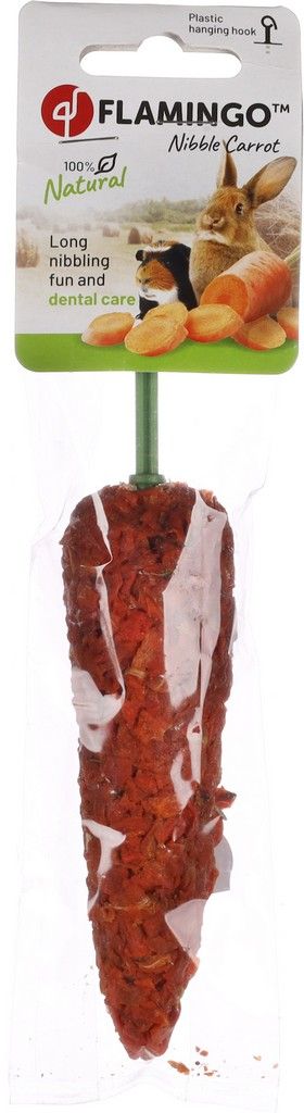 Carotte a ronger avec crochet rongeur 60gr
