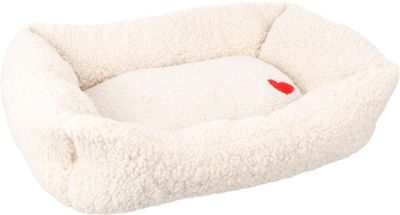 Mand| lief rechthoekig beige 50x40