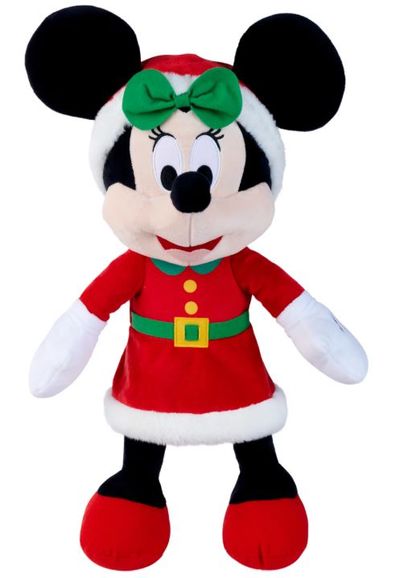 Minnie in kerstpak 45cm