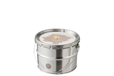 Bougie exterieure pot de peinture taupe petit 50h