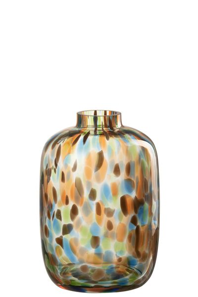 Vase taches verre mix small