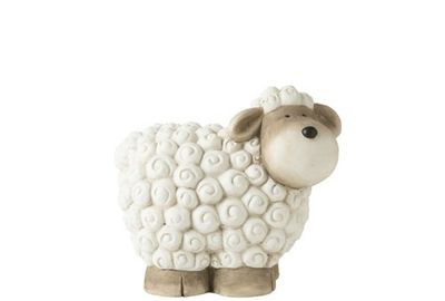 Mouton magnesium blanc/gris small