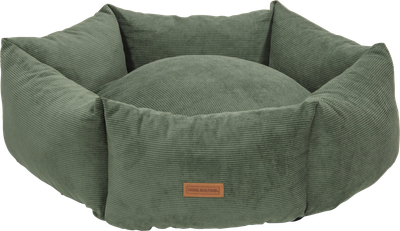 Hondenmand hexagon corduroy