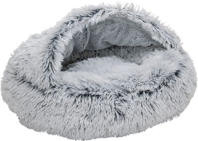 Hondenkussen grot long plush -s