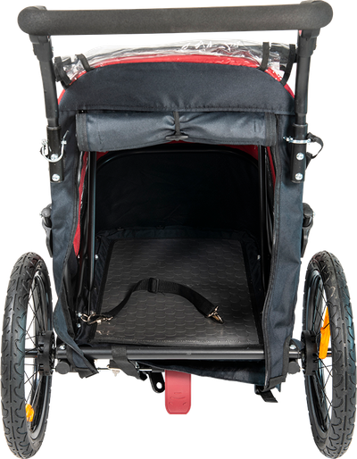 Remorque à vélo animaux de compangnie 2 en 1