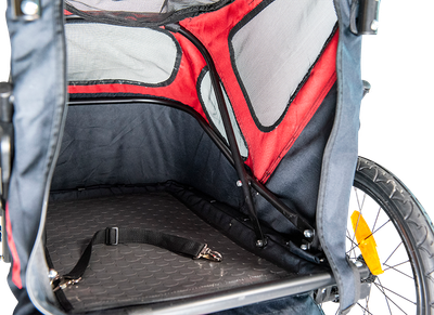 Remorque à vélo animaux de compangnie 2 en 1