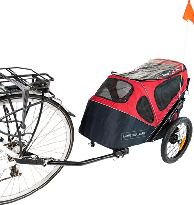 Remorque à vélo animaux de compangnie 2 en 1