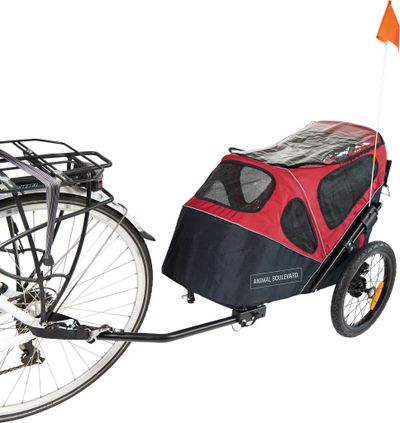 Remorque à vélo animaux de compangnie 2 en 1