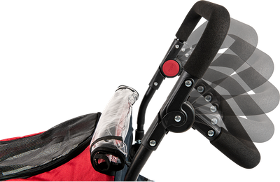 Remorque à vélo animaux de compangnie 2 en 1