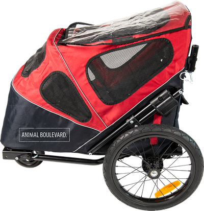 Remorque à vélo animaux de compangnie 2 en 1