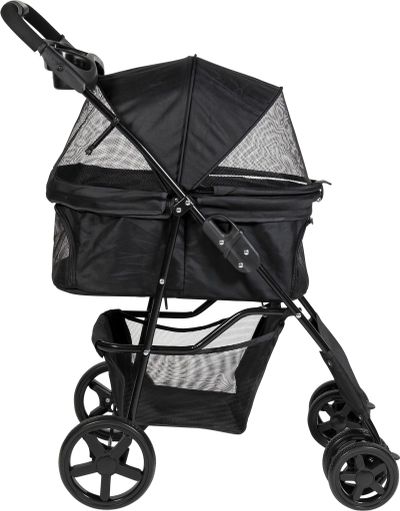 Poussette à animaux de compagnie XS Noir