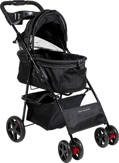Poussette à animaux de compagnie XS Noir