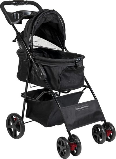 Poussette à animaux de compagnie XS Noir